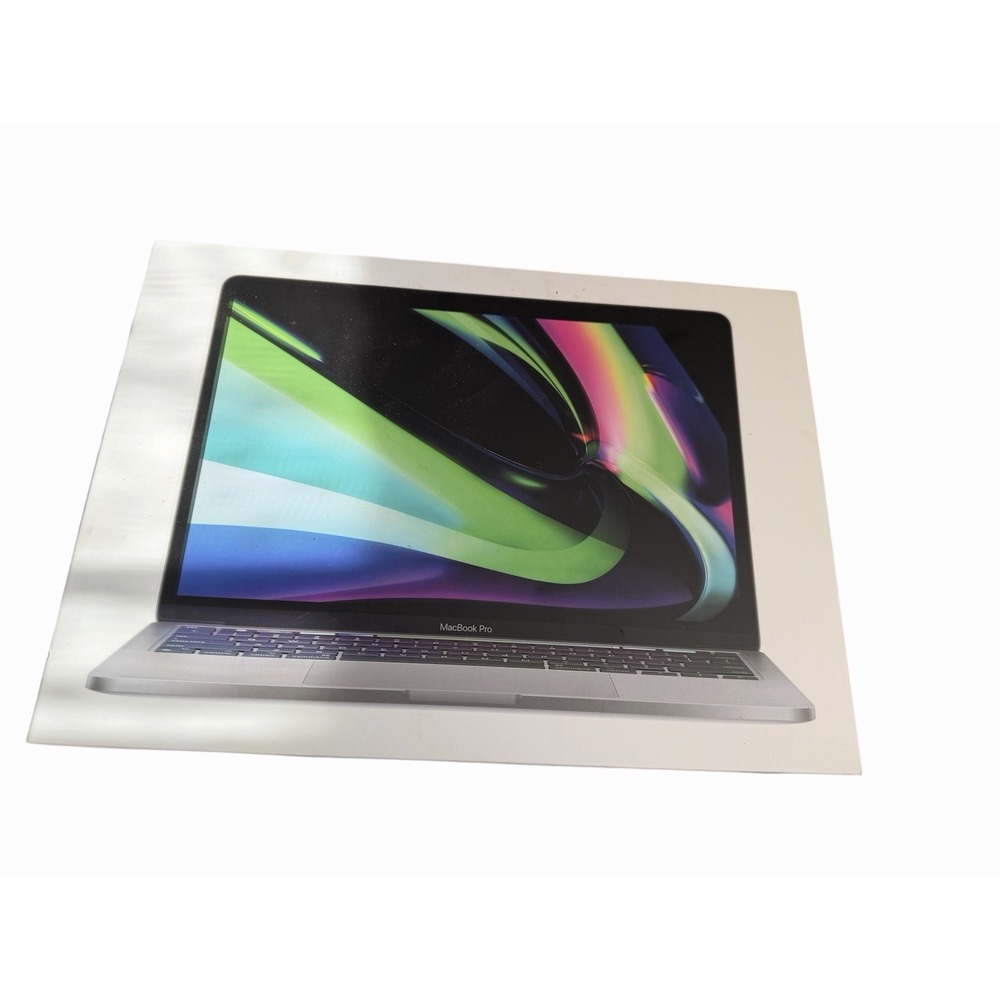 Apple MacBook Pro 13 Inch Model A2338 256GB Silver W/Pamplets